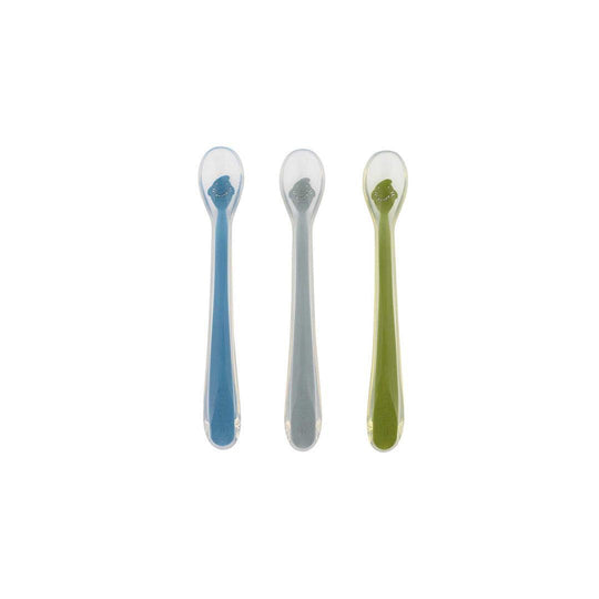 Trixie Feeding Spoons 3-Pack - Mr. Shark-Cutlery-Mr. Shark- | Natural Baby Shower