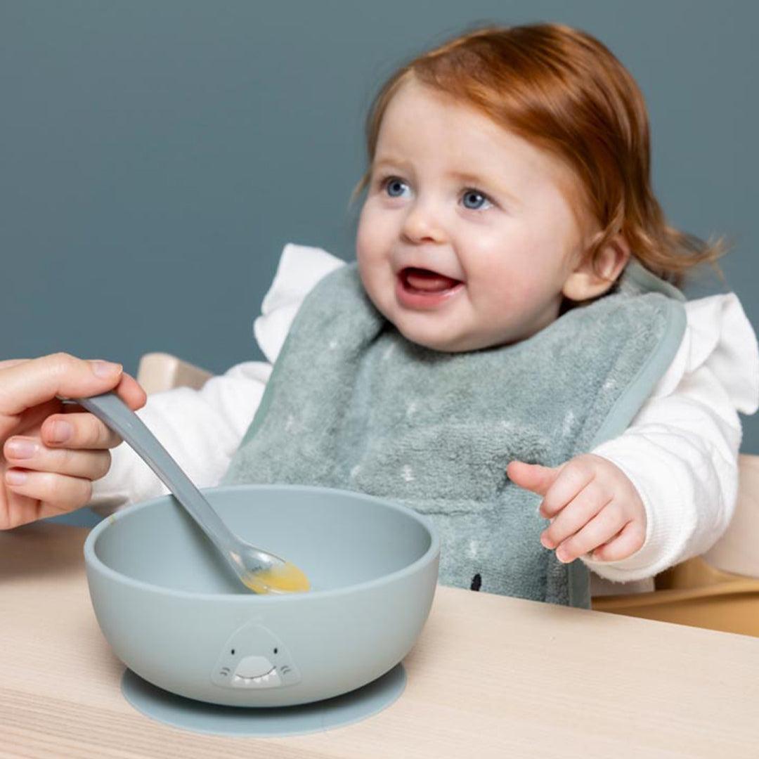 Trixie Feeding Spoons 3-Pack - Mr. Shark-Cutlery-Mr. Shark- | Natural Baby Shower