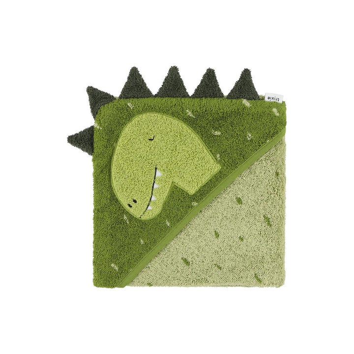 Trixie Hooded Towel - Mr Dino-Bath Towels-Mr Dino-75x75 | Natural Baby Shower