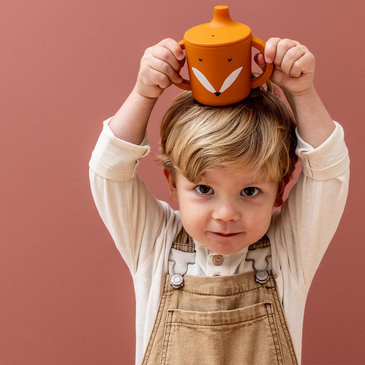 Trixie Silicone Sippy Cup - Mr Fox-Sippy Cups-Mr Fox- | Natural Baby Shower