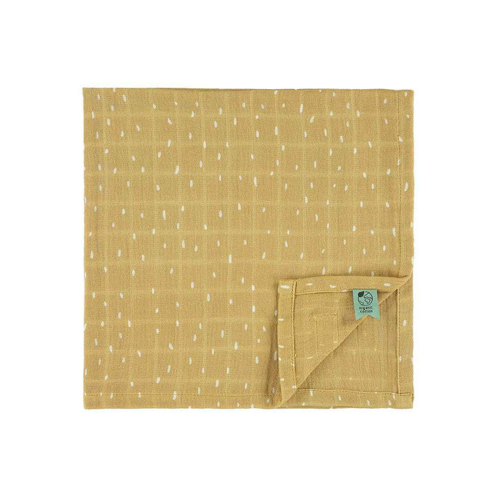 Trixie Muslin Cloths 3 Pack Mix - Lively Lion-Muslin Squares-Lively Lion-55x55cm | Natural Baby Shower