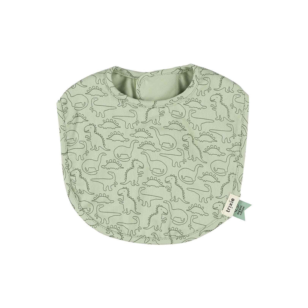 Trixie Newborn Bib 2 Pack Mix - Daring Dino-Bibs-Daring Dino- | Natural Baby Shower