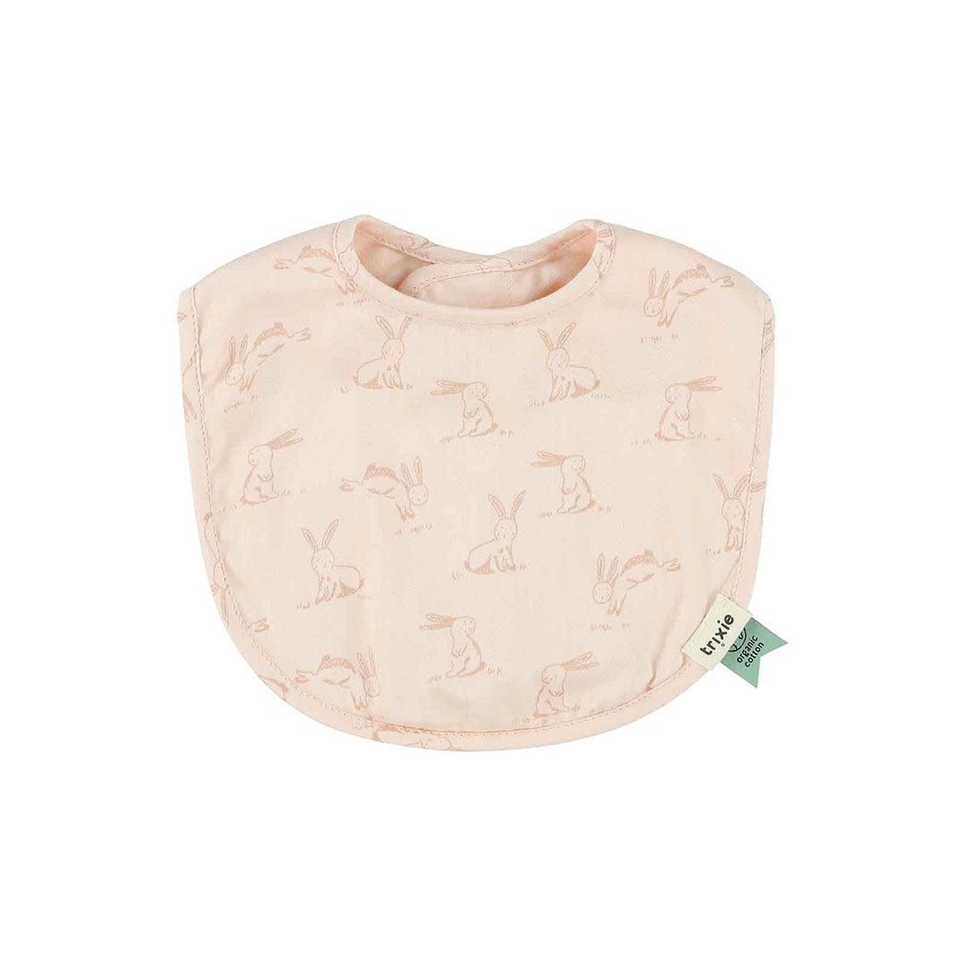 Trixie Newborn Bib 2 Pack Mix - Rosy Rabbit-Bibs-Rosy Rabbit- | Natural Baby Shower