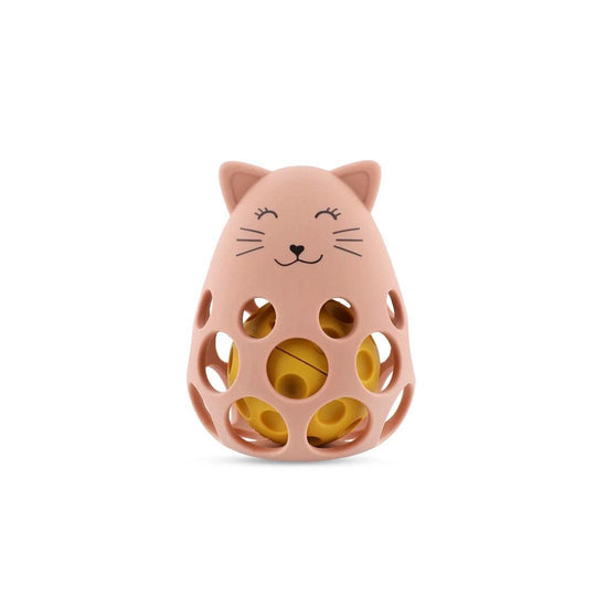 Trixie Silicone Sensory Rattle - Mrs. Cat-Rattles-Mrs. Cat-One Size | Natural Baby Shower