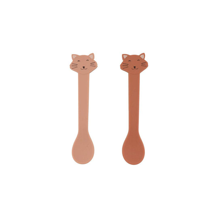 Trixie Silicone Spoon - 2 Pack - Mrs Cat-Cutlery-Mrs Cat- | Natural Baby Shower