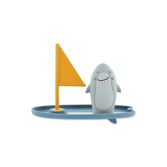 Trixie Bath Toy Surf Board - Mr. Shark-Bath Toys-Mr. Shark- | Natural Baby Shower