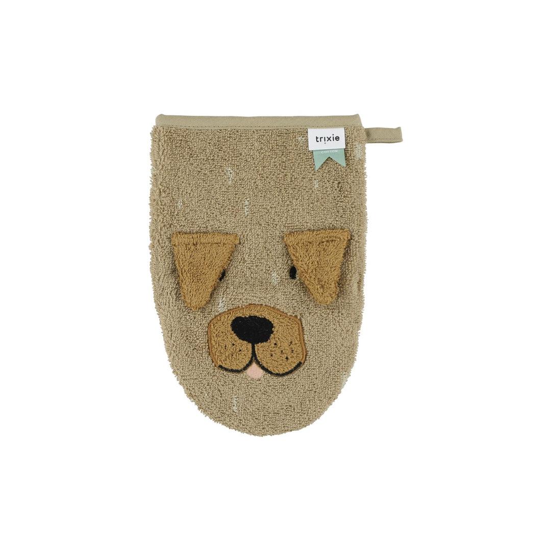 Trixie Washcloths - 2 Pack - Mr Dino + Mr Dog-Washcloths-Mr Dino + Mr Dog- | Natural Baby Shower