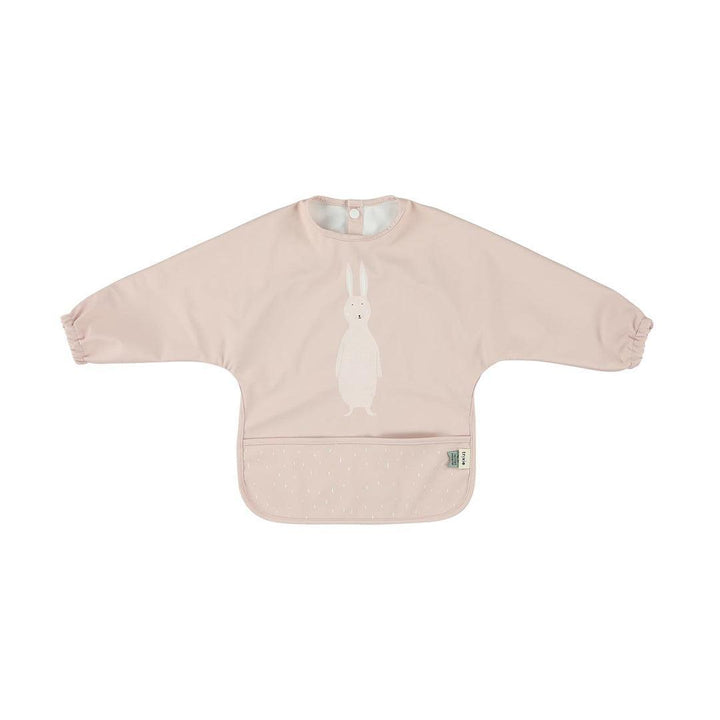 Trixie Waterproof Long Sleeve Bib - Mrs. Rabbit-Bibs-Mrs. Rabbit- | Natural Baby Shower