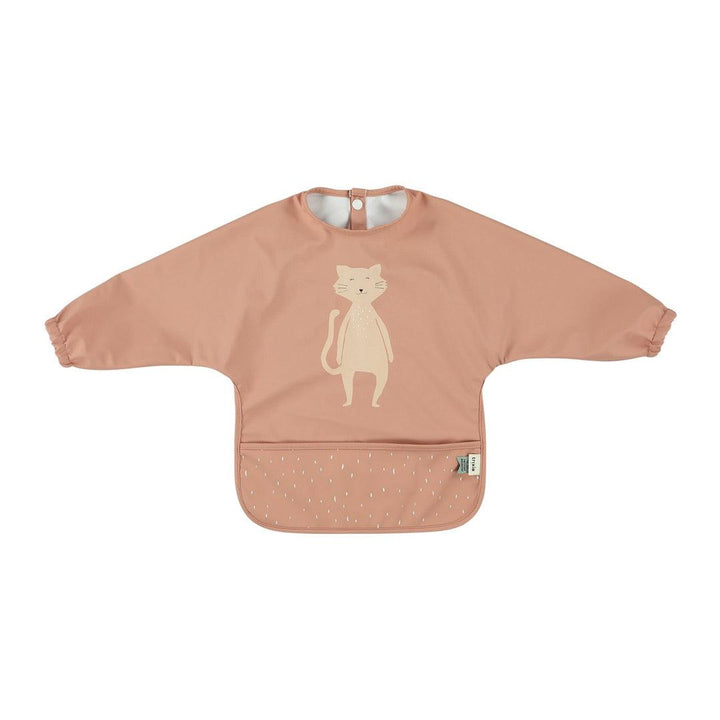 Trixie Waterproof Long Sleeve Bib - Mrs Cat-Bibs-Mrs Cat- | Natural Baby Shower