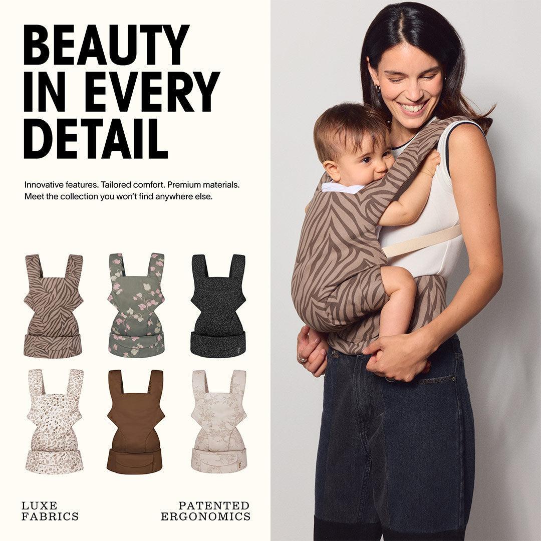 Tula Cotton Explore Baby Carrier - Shadow Petals-Baby Carriers-Shadow Petals-One Size | Natural Baby Shower