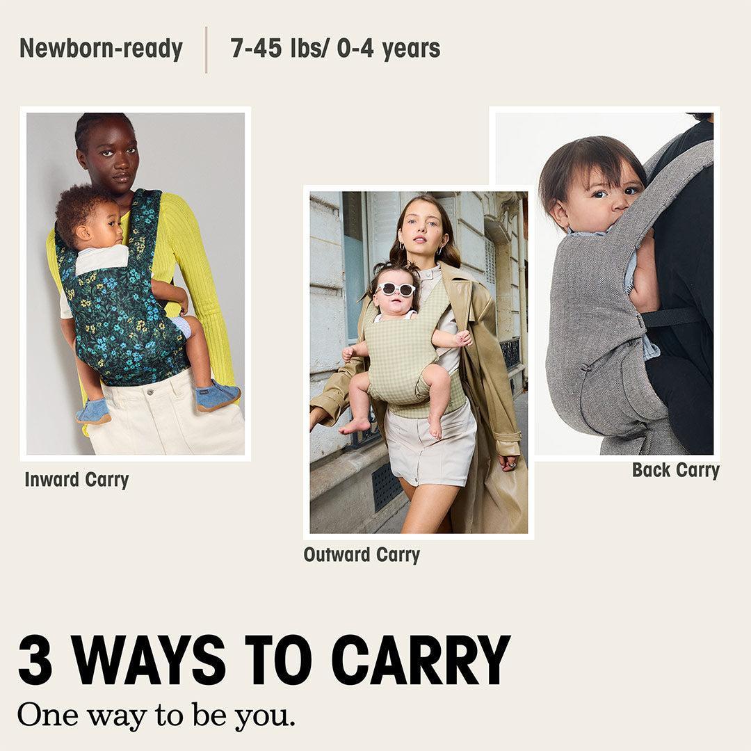 Tula Cotton Explore Baby Carrier - Shadow Petals-Baby Carriers-Shadow Petals-One Size | Natural Baby Shower