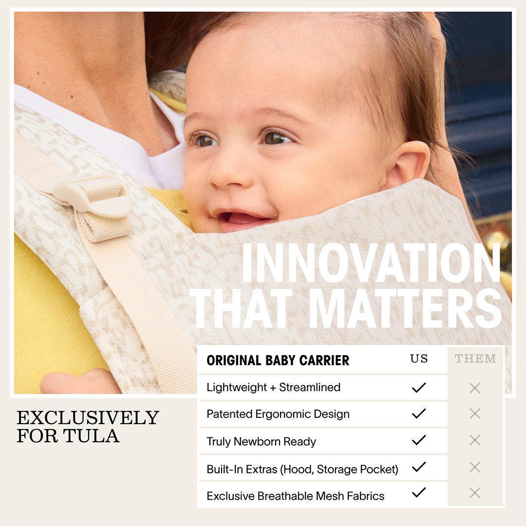 Tula Cotton Original Baby Carrier - Shadow Petals-Baby Carriers-Shadow Petals-One Size | Natural Baby Shower