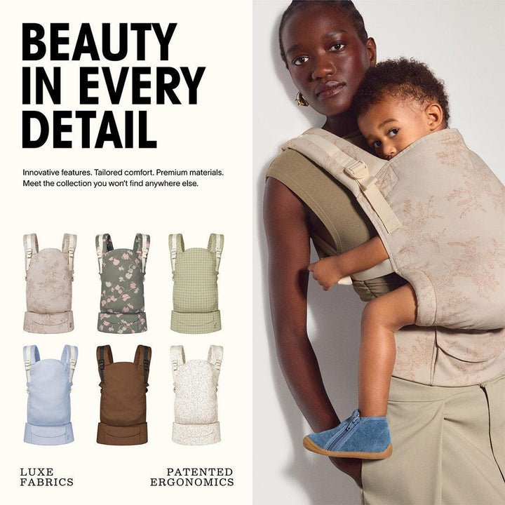 Tula Cotton Original Baby Carrier - Shadow Petals-Baby Carriers-Shadow Petals-One Size | Natural Baby Shower