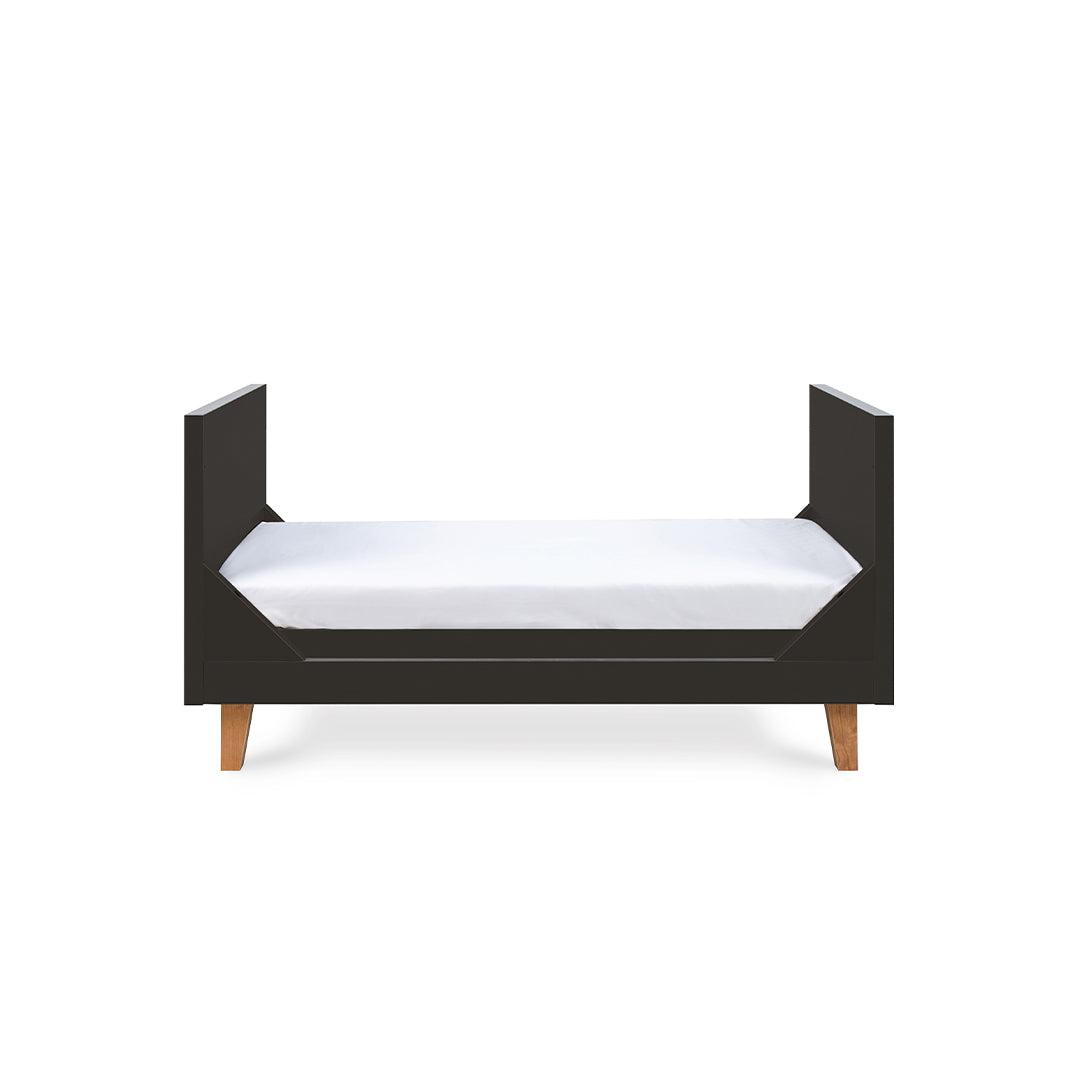 Tutti Bambini Como Cot Bed - Slate Grey/Rosewood-Cot Beds-Slate Grey/Rosewood-No Mattress | Natural Baby Shower