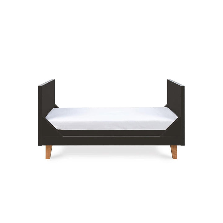 Tutti Bambini Como Cot Bed - Slate Grey/Rosewood-Cot Beds-Slate Grey/Rosewood-No Mattress | Natural Baby Shower