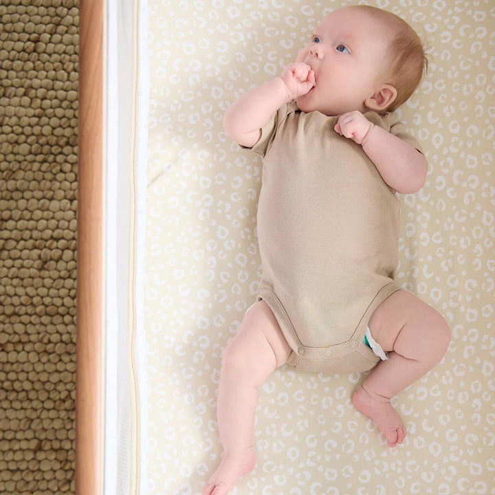 Tutti Bambini Bedside Crib Fitted Sheets - Love Cats-Sheets-Love Cats- | Natural Baby Shower