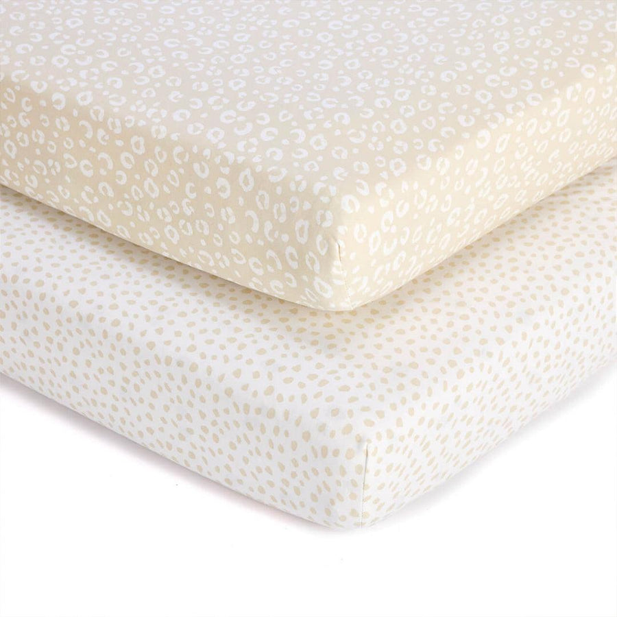 Tutti Bambini Cot Bed Fitted Sheets - Love Cats-Sheets-Love Cats- | Natural Baby Shower