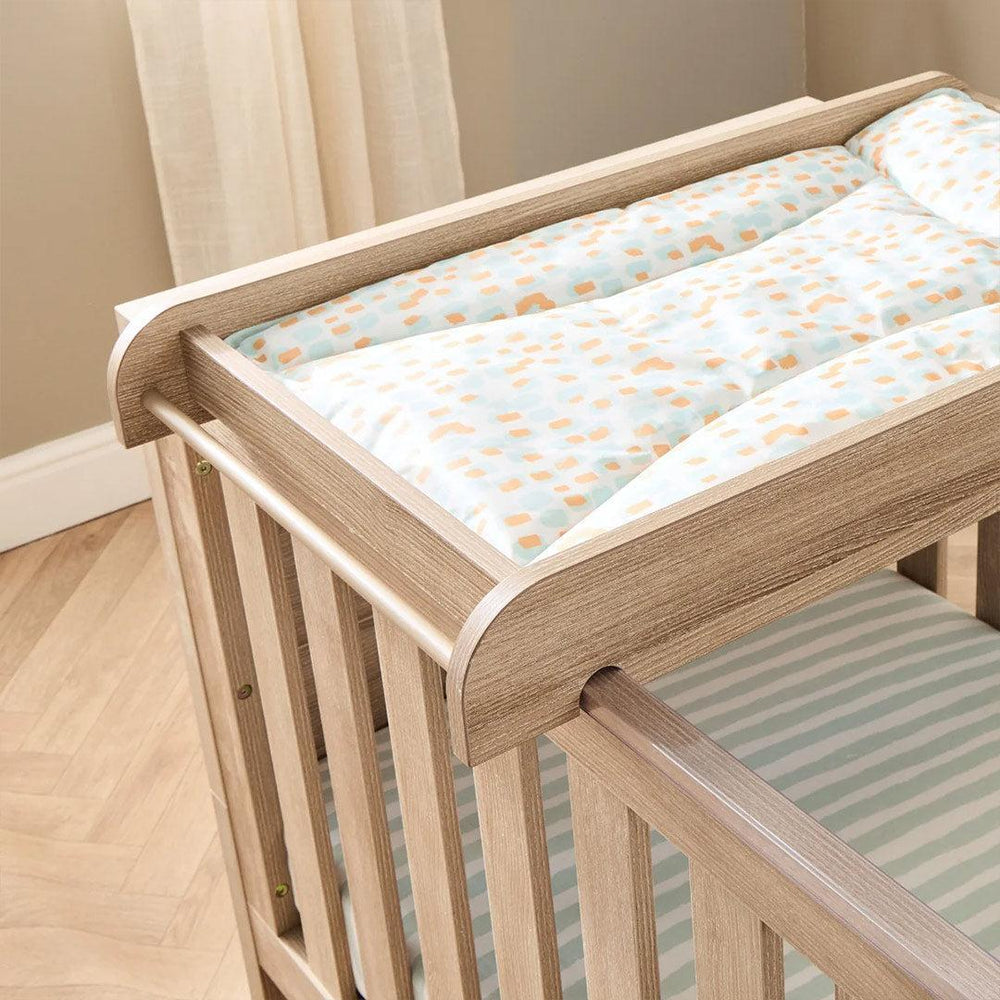 Tutti Bambini Universal Cot Top Changer - Oak (Modena)-Changing Mats-Oak (Modena)- | Natural Baby Shower