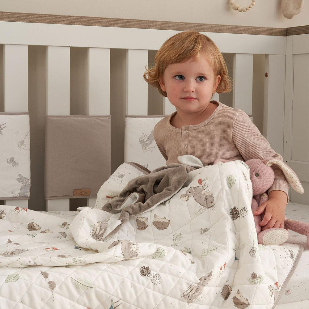 Tutti Bambini Cot/Cot Bed Coverlet - Cocoon-Mattress Protectors-Cocoon- | Natural Baby Shower