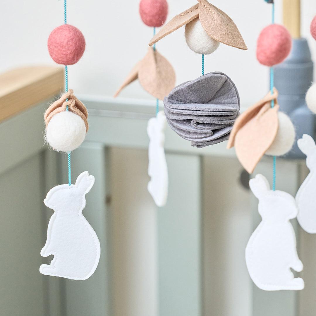 Tutti Bambini Cozee 2 In 1 Crib/Cot Mobile - Oak/Cocoon-Cribs-Oak/Cocoon-One Size | Natural Baby Shower
