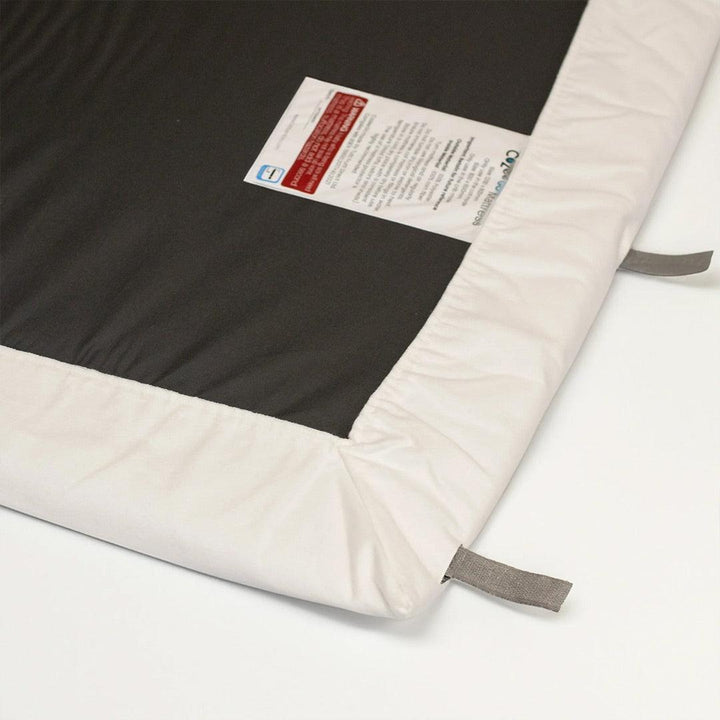 Tutti Bambini CoZee Go Waterproof Fitted Sheet - White-Sheets-White-One Size | Natural Baby Shower