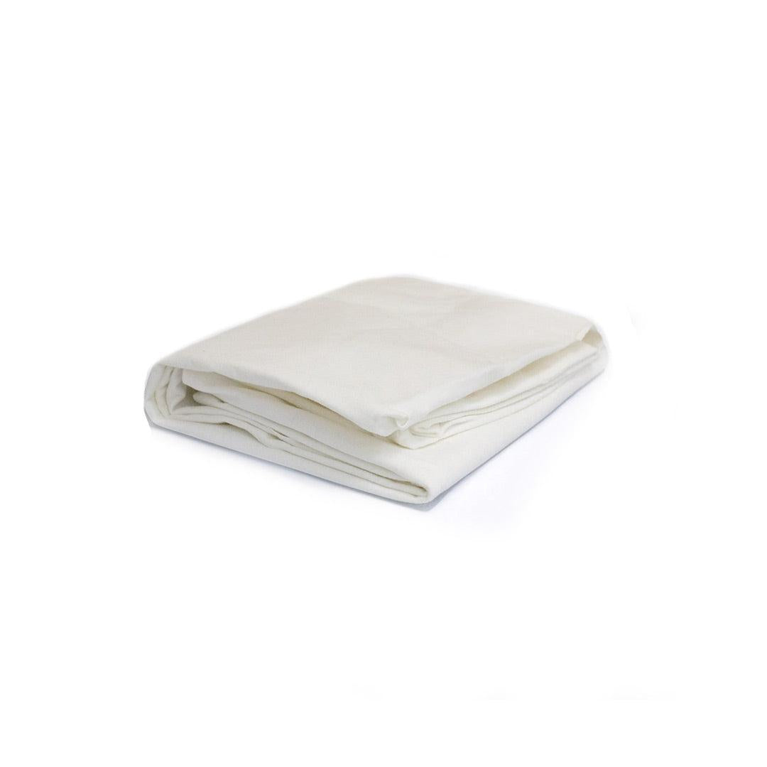 Tutti Bambini CoZee Go Waterproof Fitted Sheet - White-Sheets-White-One Size | Natural Baby Shower