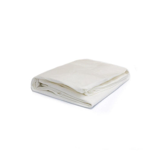 Tutti Bambini CoZee Go Waterproof Fitted Sheet - White-Sheets-White-One Size | Natural Baby Shower