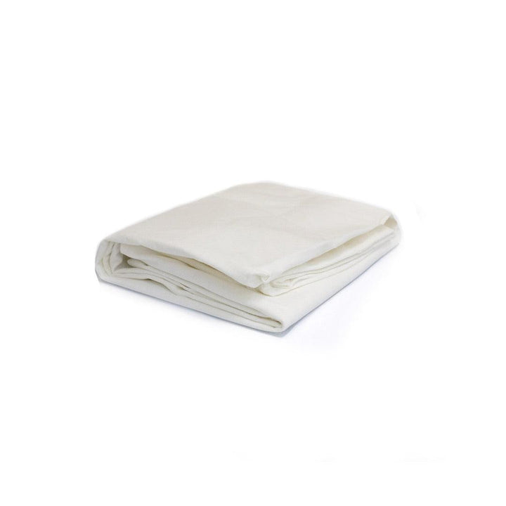 Tutti Bambini CoZee Go Waterproof Fitted Sheet - White-Sheets-White-One Size | Natural Baby Shower