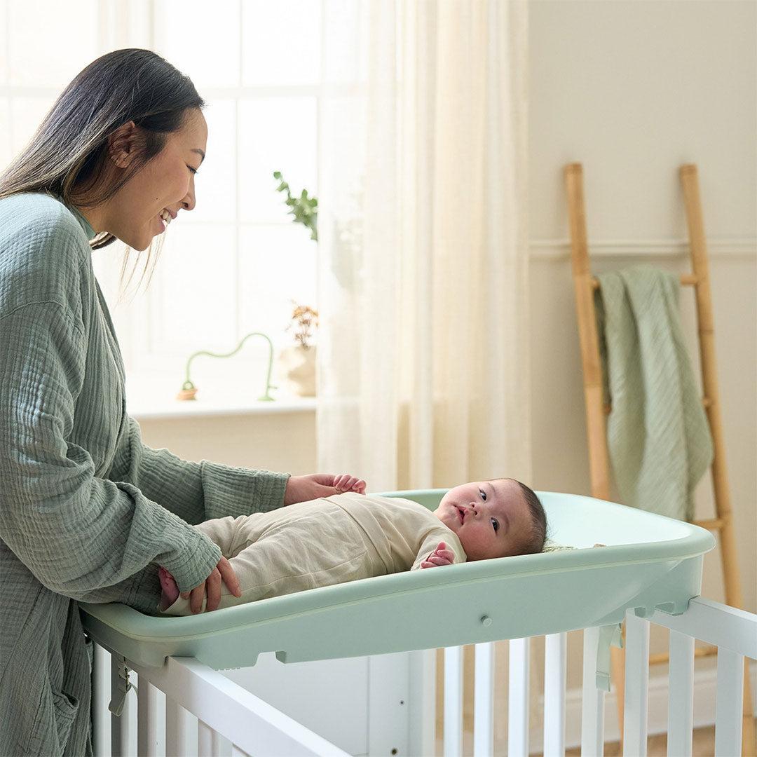 Tutti Bambini Cushi Baby Changing Mat - Leaf-Changing Mats-Leaf- | Natural Baby Shower