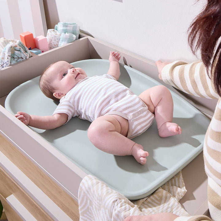 Tutti Bambini Cushi Mini Changing Mat - Leaf-Changing Mats-Leaf- | Natural Baby Shower