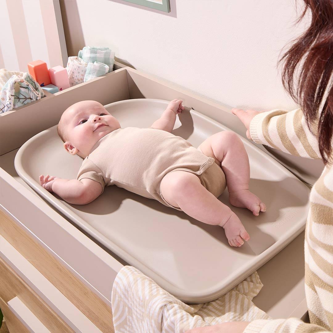 Tutti Bambini Cushi Mini Changing Mat - Mushroom-Changing Mats-Mushroom- | Natural Baby Shower