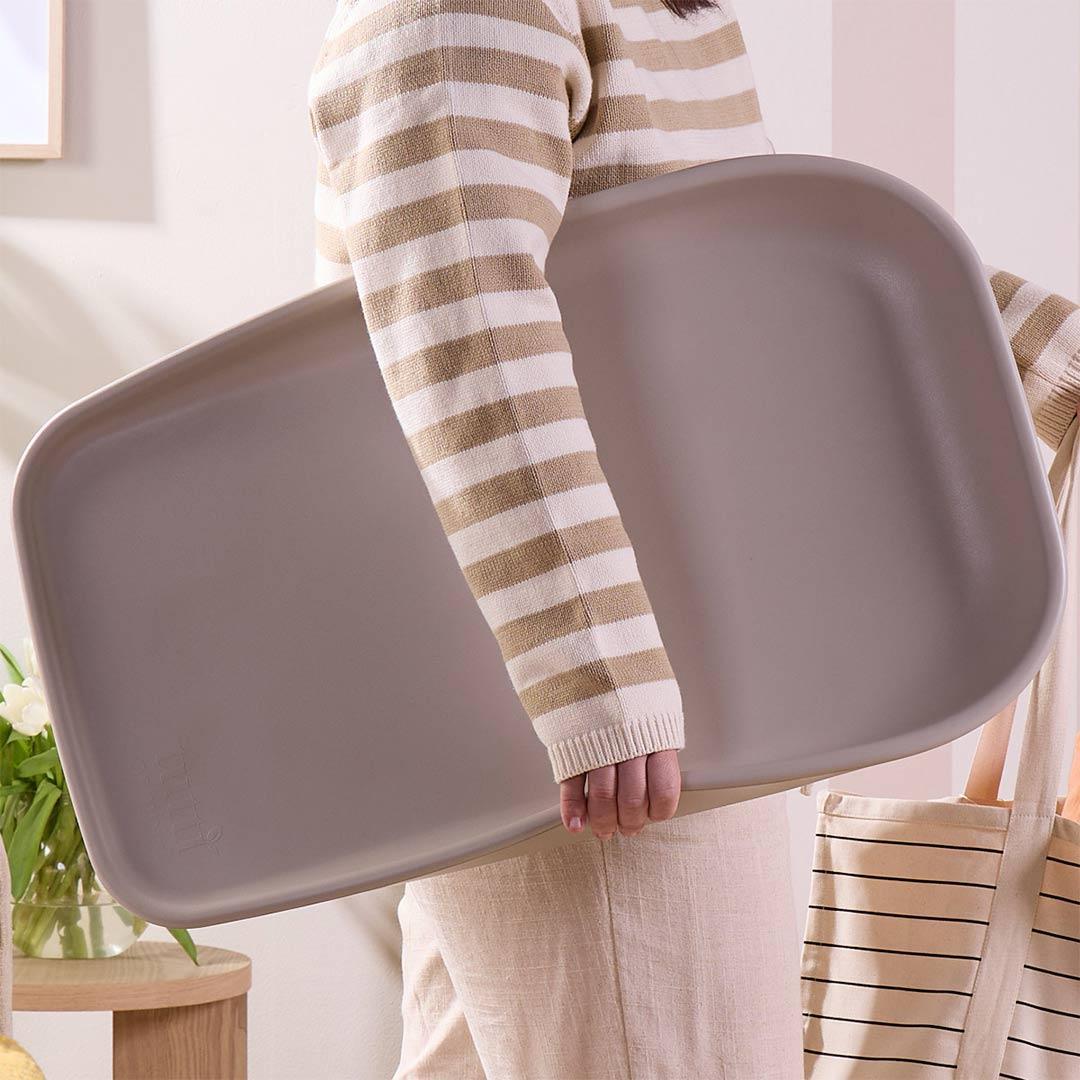 Tutti Bambini Cushi Mini Changing Mat - Mushroom-Changing Mats-Mushroom- | Natural Baby Shower