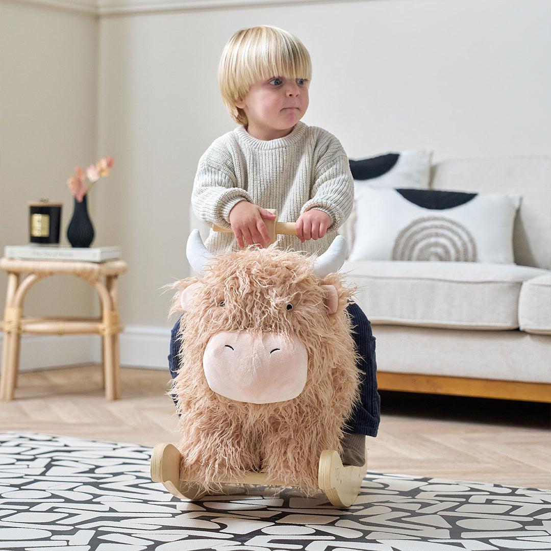 Wooly mammoth good rocking outlet horse