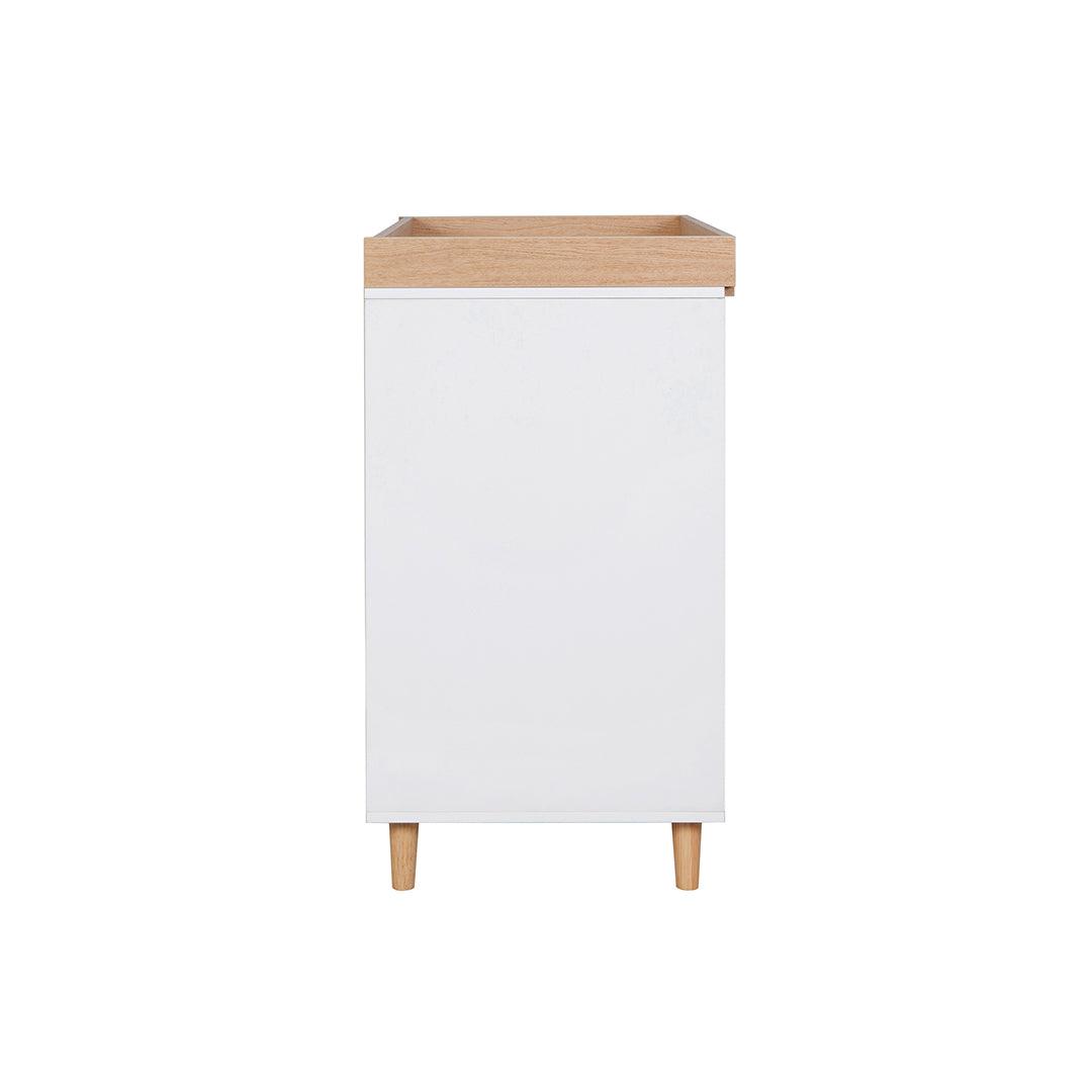 Tutti Bambini Fika Chest Changer - White/Light Oak-Chests-White/Light Oak- | Natural Baby Shower