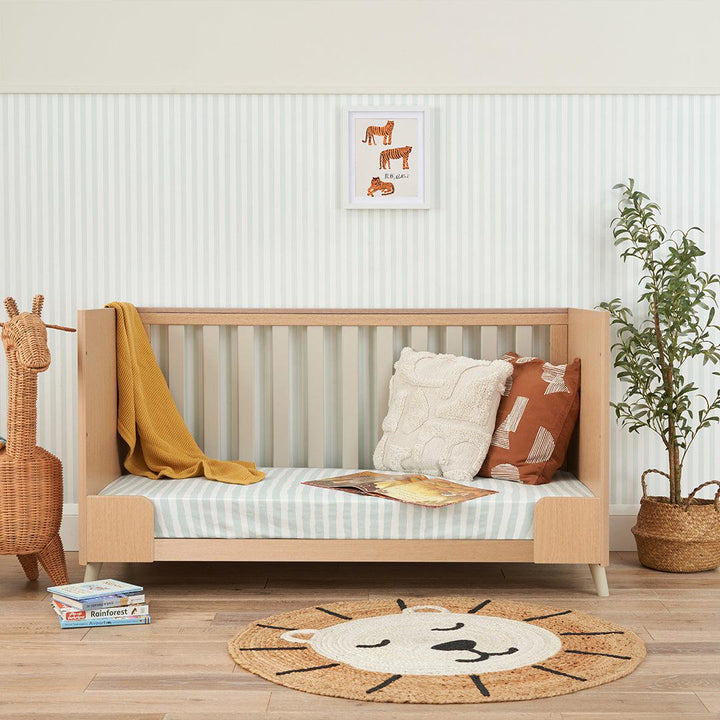 Tutti Bambini Fika 2 Piece Room Set - Light Oak/White Sand-Nursery Sets-Light Oak/White Sand-No Mattress | Natural Baby Shower