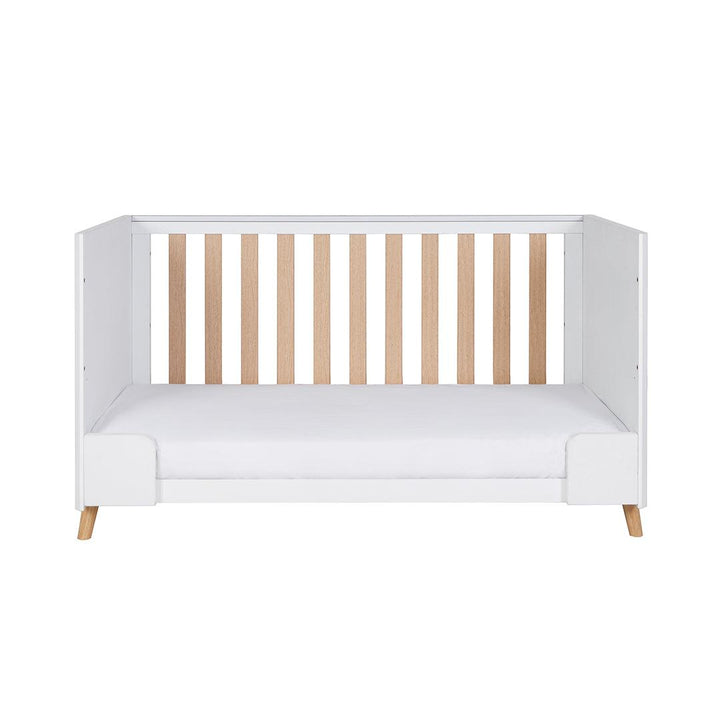 Tutti Bambini Fika 2 Piece Room Set - White/Light Oak-Nursery Sets-White/Light Oak-No Mattress | Natural Baby Shower