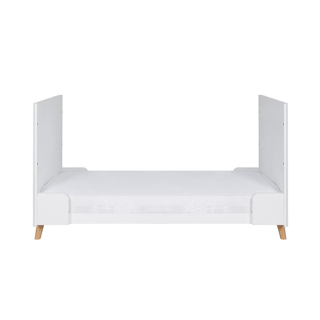 Tutti Bambini Fika 2 Piece Room Set - White/Light Oak-Nursery Sets-White/Light Oak-No Mattress | Natural Baby Shower