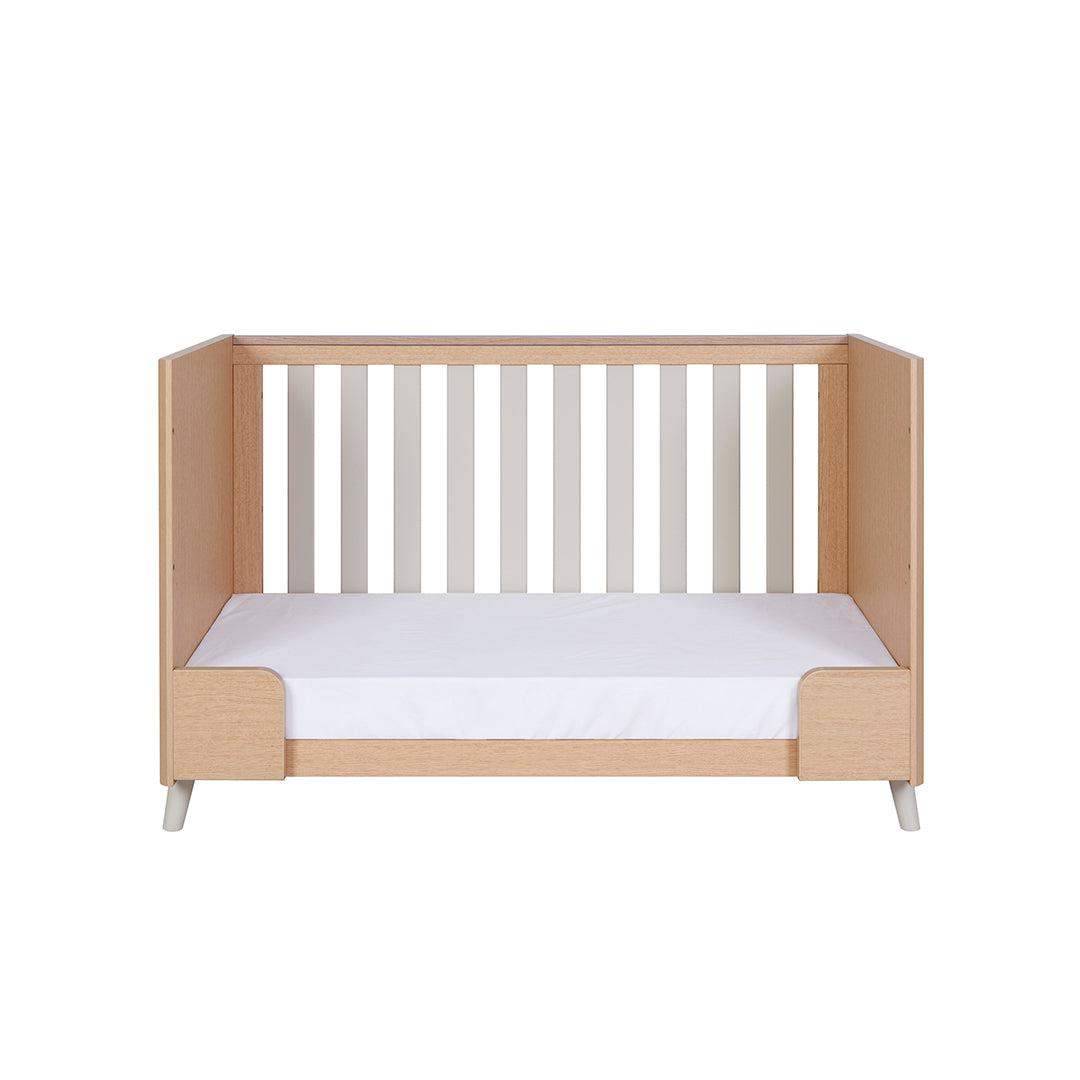 Tutti Bambini Fika Mini 3 Piece Room Set - Light Oak/White Sand-Nursery Sets-Light Oak/White Sand-No Mattress | Natural Baby Shower