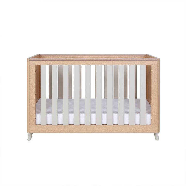 Tutti Bambini Fika Mini 2 Piece Room Set - Light Oak/White Sand-Nursery Sets-Light Oak/White Sand-No Mattress | Natural Baby Shower