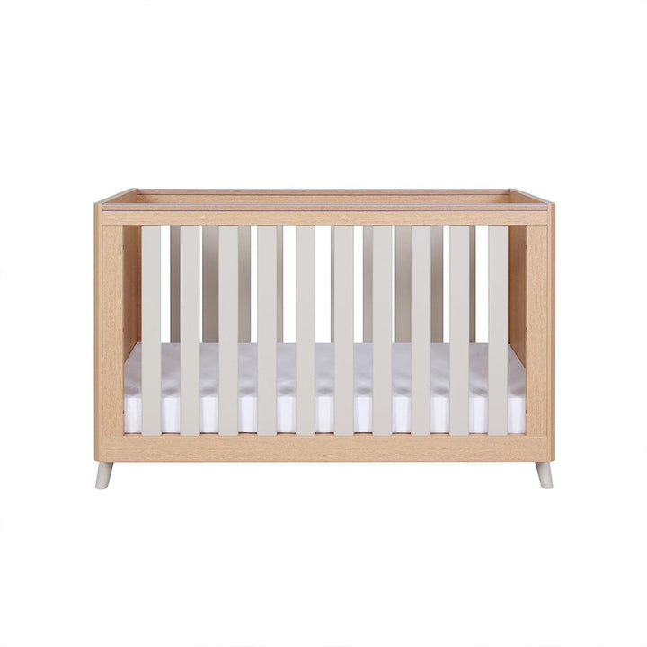 Tutti Bambini Fika Mini 3 Piece Room Set - Light Oak/White Sand-Nursery Sets-Light Oak/White Sand-No Mattress | Natural Baby Shower