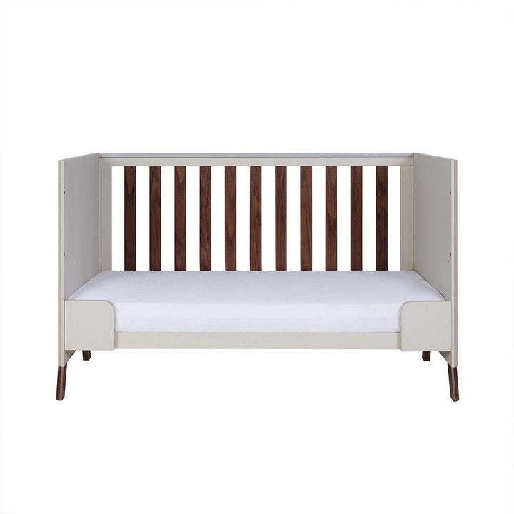 Tutti Bambini Fuori Cot Bed - Warm Walnut/White Sand-Cot Beds-Warm Walnut/White Sand-No Mattress | Natural Baby Shower