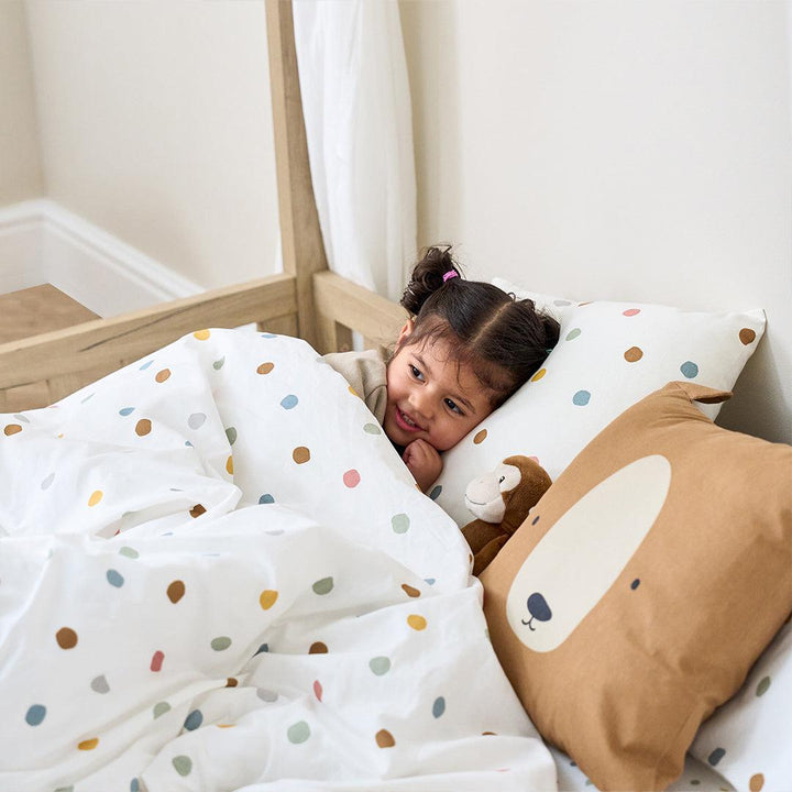 Tutti Bambini Grande Casa Montessori Toddler Floor Bed - Harvest Oak-Junior Beds-Harvest Oak-Junior | Natural Baby Shower