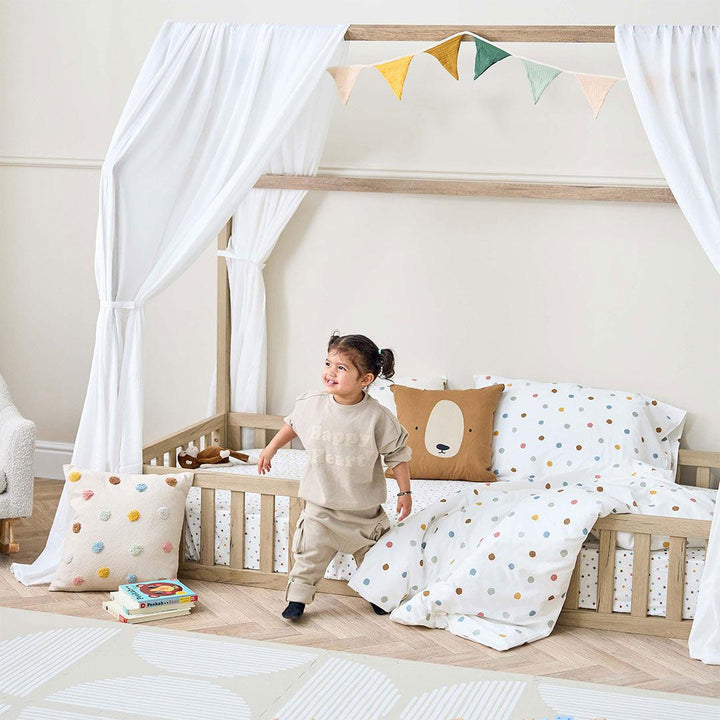 Tutti Bambini Grande Casa Floor Bed Curtains Accessory Pack-Extension Kits-Junior- | Natural Baby Shower