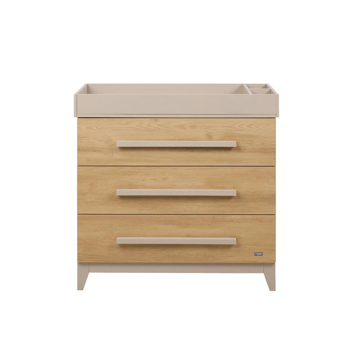 Tutti Bambini Hallee Chest Changer - Mushroom/Golden Oak-Changing Units-Mushroom/Golden Oak- | Natural Baby Shower