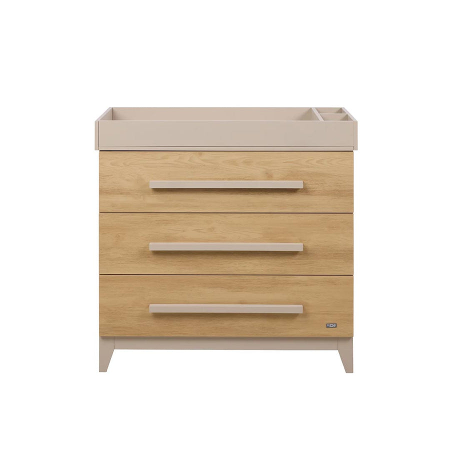 Tutti Bambini Hallee Chest Changer - Mushroom/Golden Oak-Changing Units-Mushroom/Golden Oak- | Natural Baby Shower