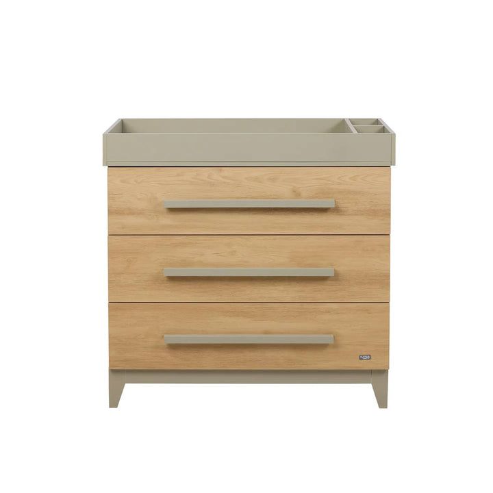 Tutti Bambini Hallee Chest Changer - Sage/Golden Oak-Changing Units-Sage/Golden Oak- | Natural Baby Shower