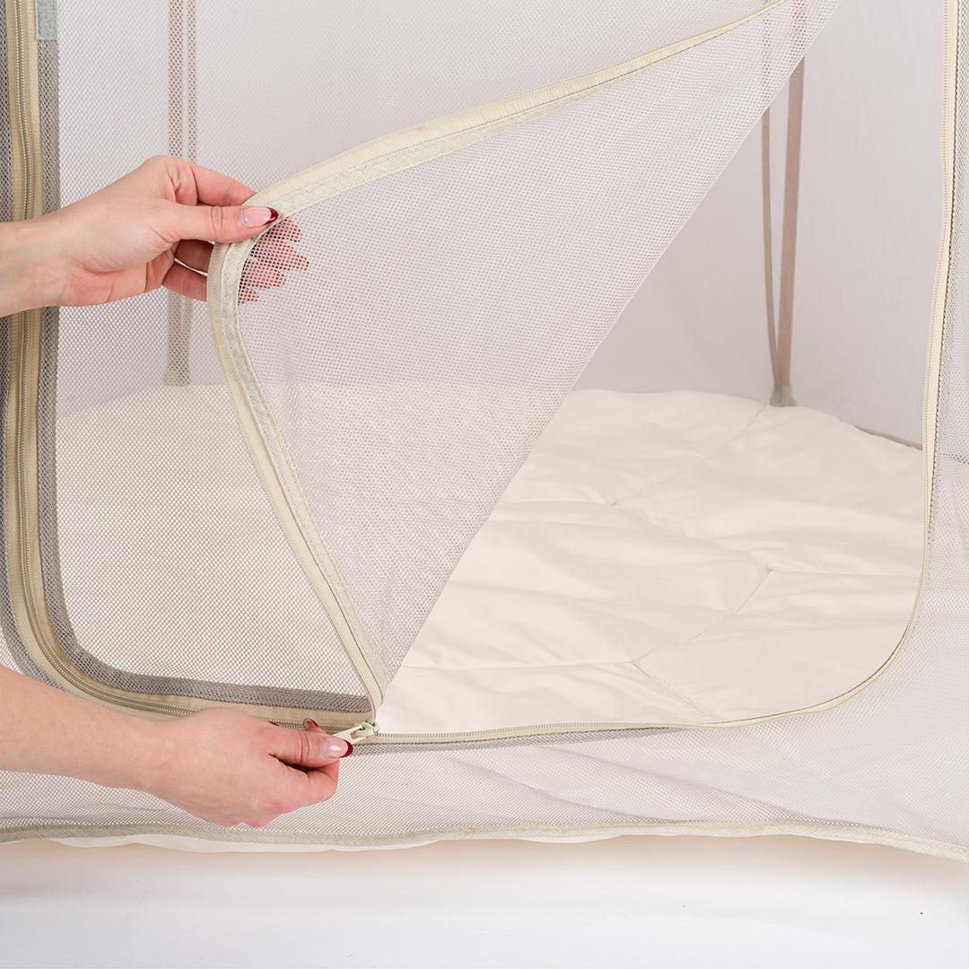 Tutti Bambini Hexa Playpen - Ecru-Play Gyms-Ecru- | Natural Baby Shower