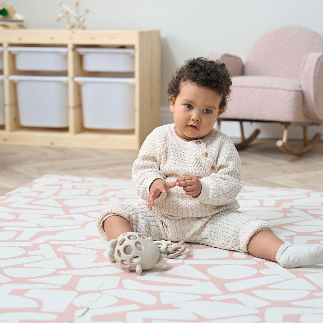 Tutti Bambini Infinity Baby Playmat Oddity - Blush-Play Mats-Blush- | Natural Baby Shower