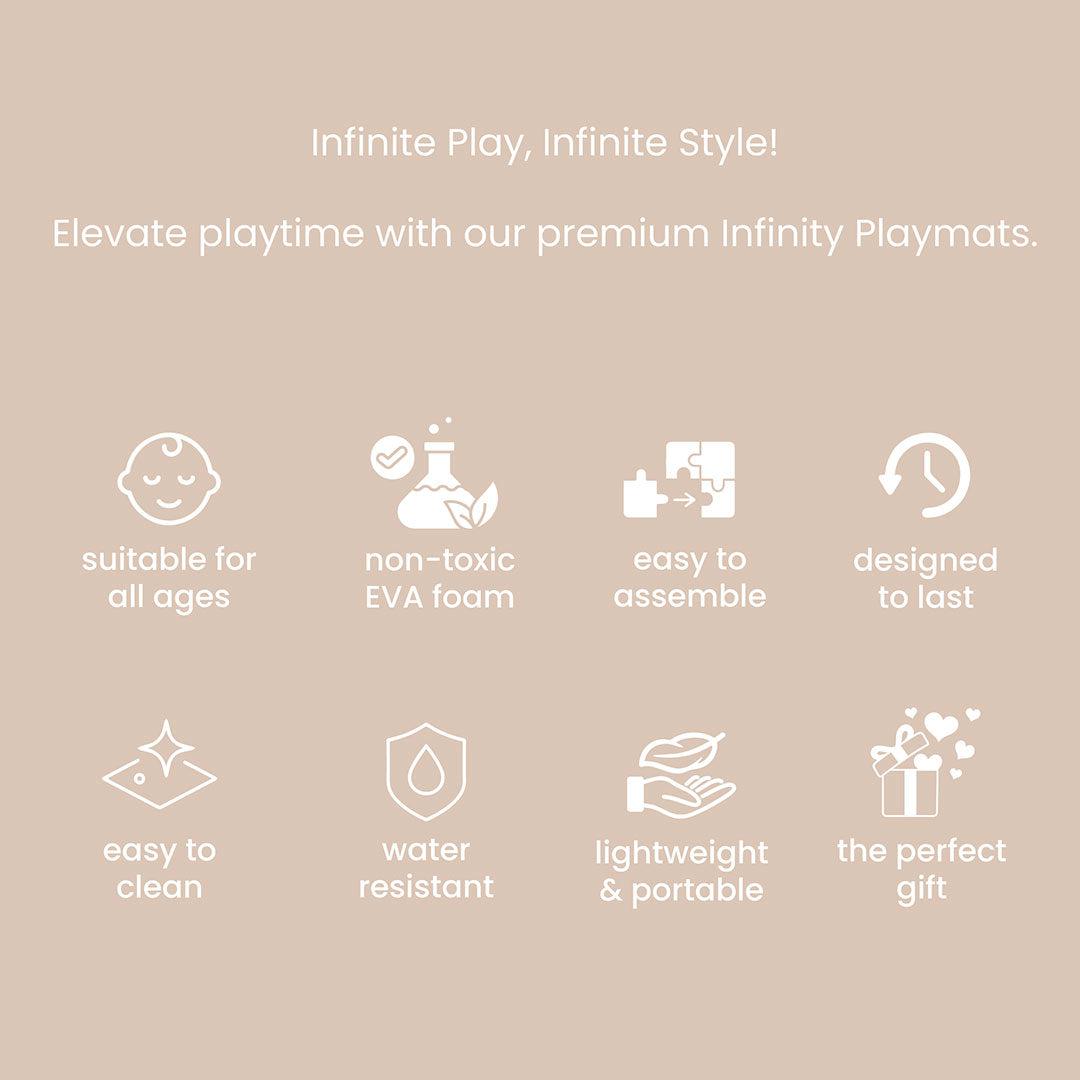 Tutti Bambini Infinity Baby Playmat Oddity - Mono-Play Mats-Mono- | Natural Baby Shower