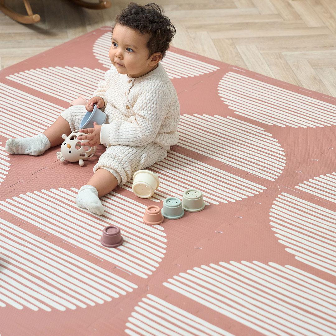 Tutti Bambini Infinity Baby Playmat Orbital - Nutmeg-Play Mats-Nutmeg- | Natural Baby Shower